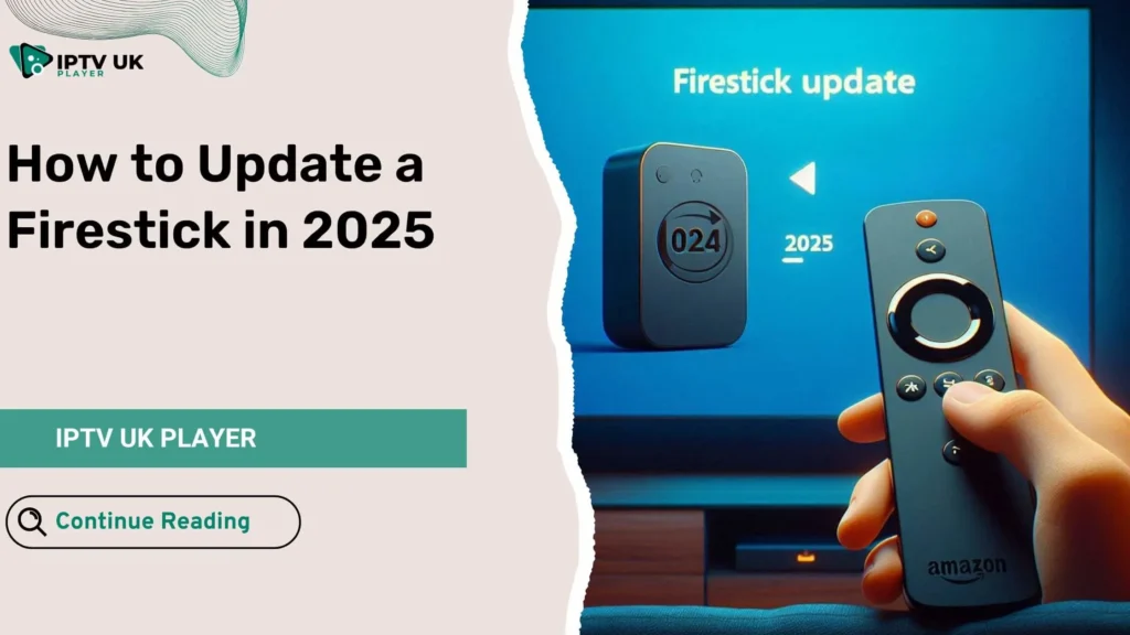 How to Update a Firestick in 2025 - Firestick update process on a TV screen