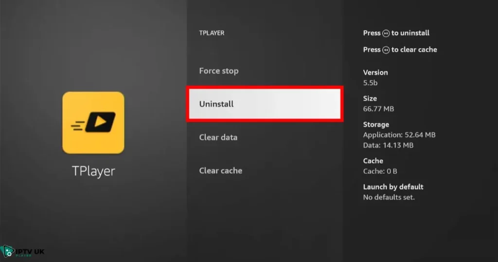 Reinstall the Problematic App to fix playback error on Firestick.