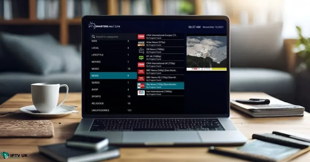 What is an IPTV Player for Mac OS and how does it work?