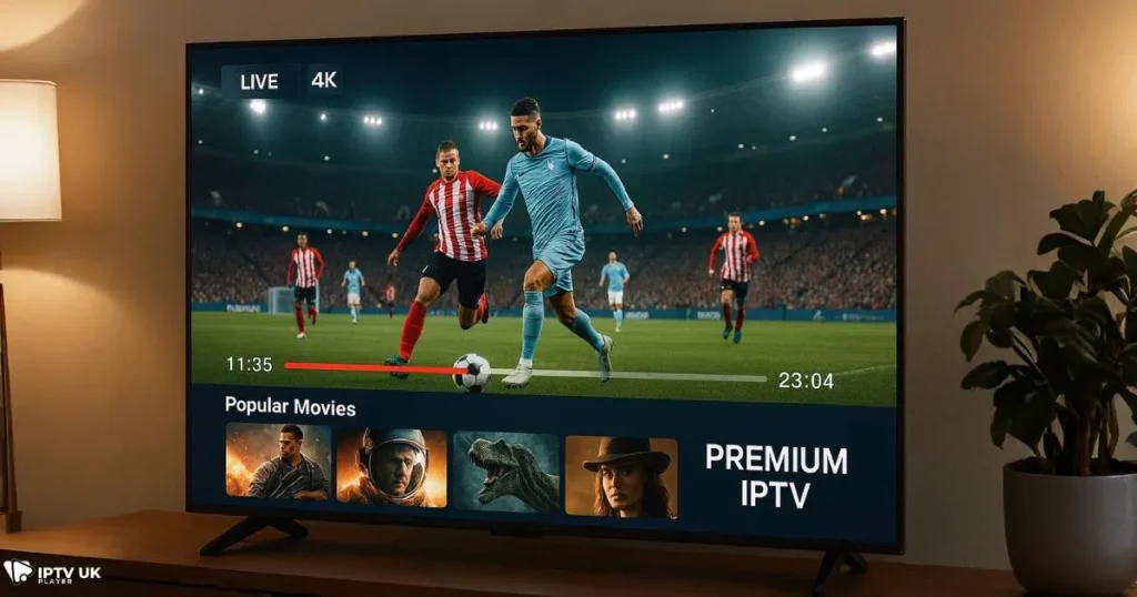 Smooth streaming IPTV experience with reliable IPTV service for UK viewers