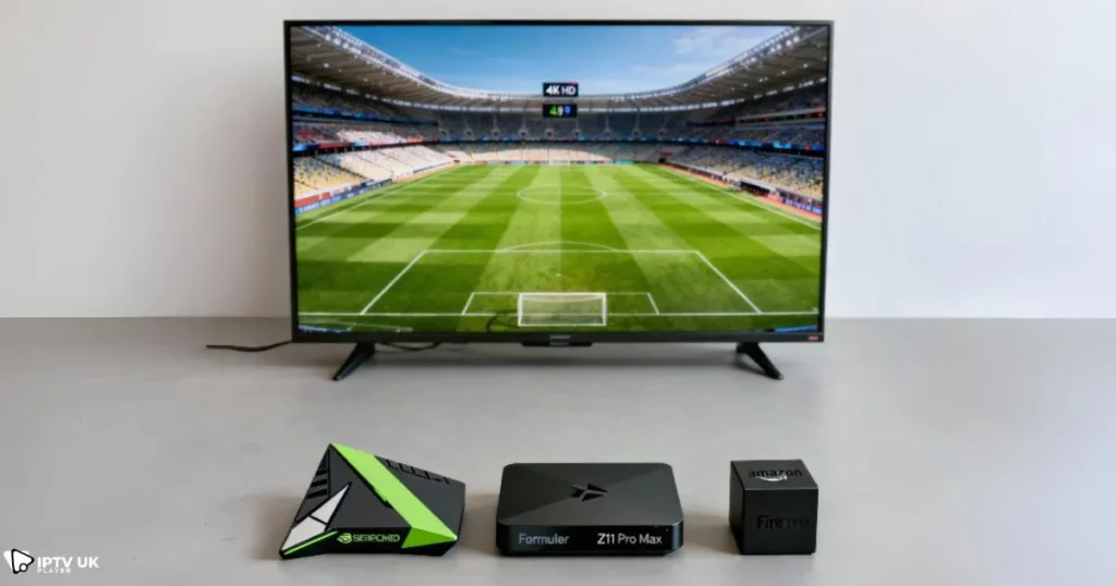 Best IPTV Android TV box options for 2025 sports streaming.