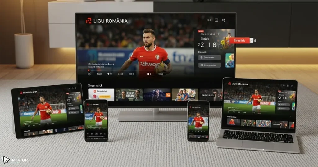 watch romania league IPTV across multiple devices seamlessly