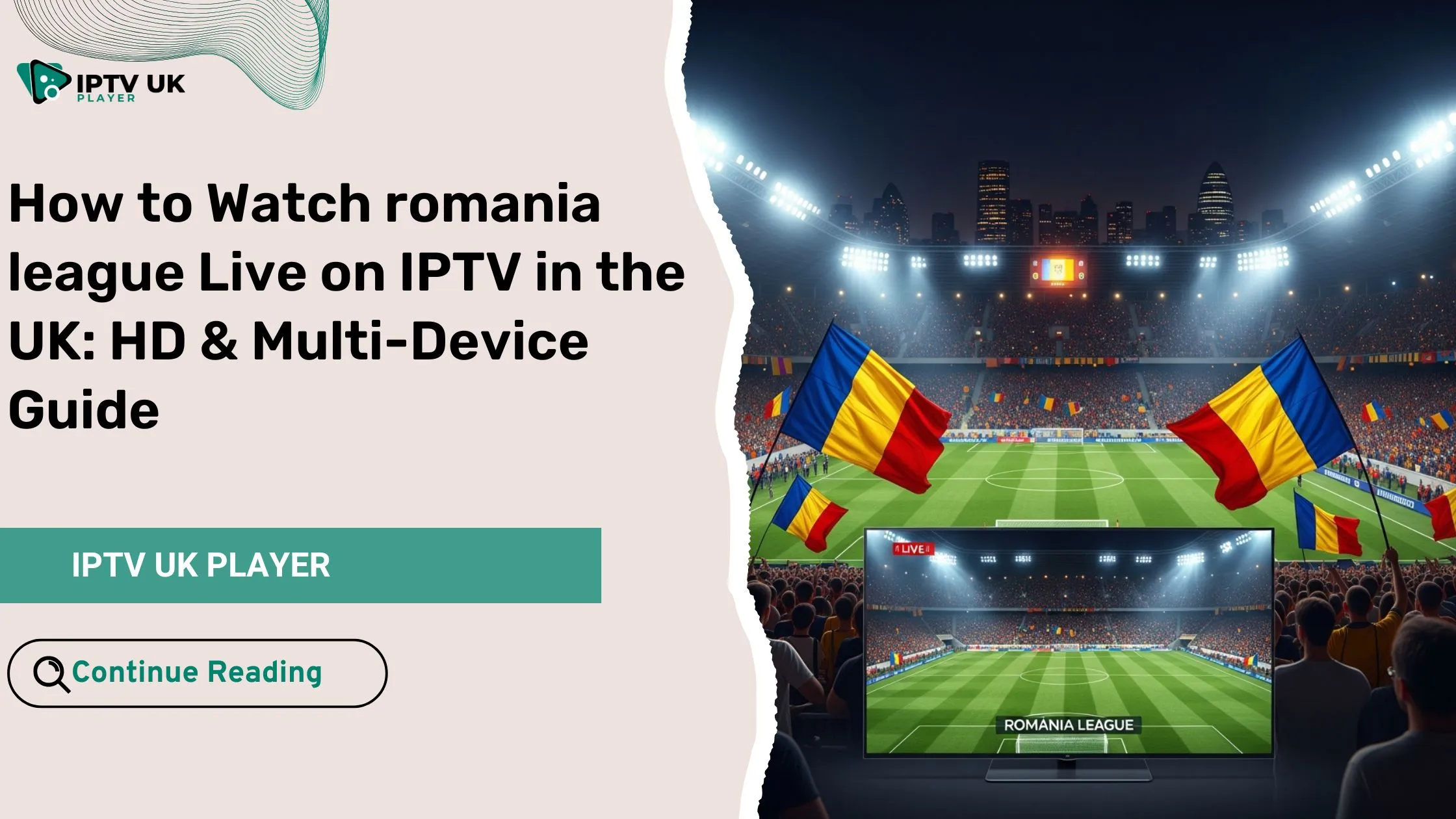 romania league live streaming on IPTV in the UK in HD quality