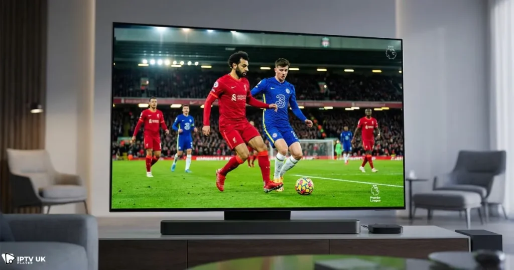 IPTV HD 4K performance showing smooth live sports streaming in the UK
