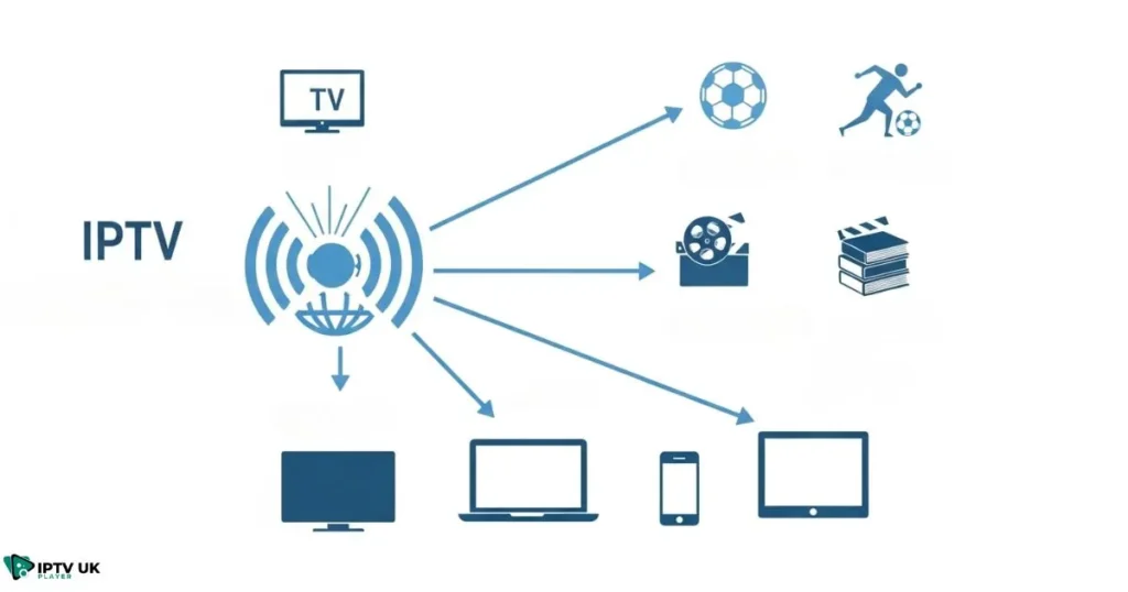 how IPTV UK subscription works across smart TVs and mobile devices