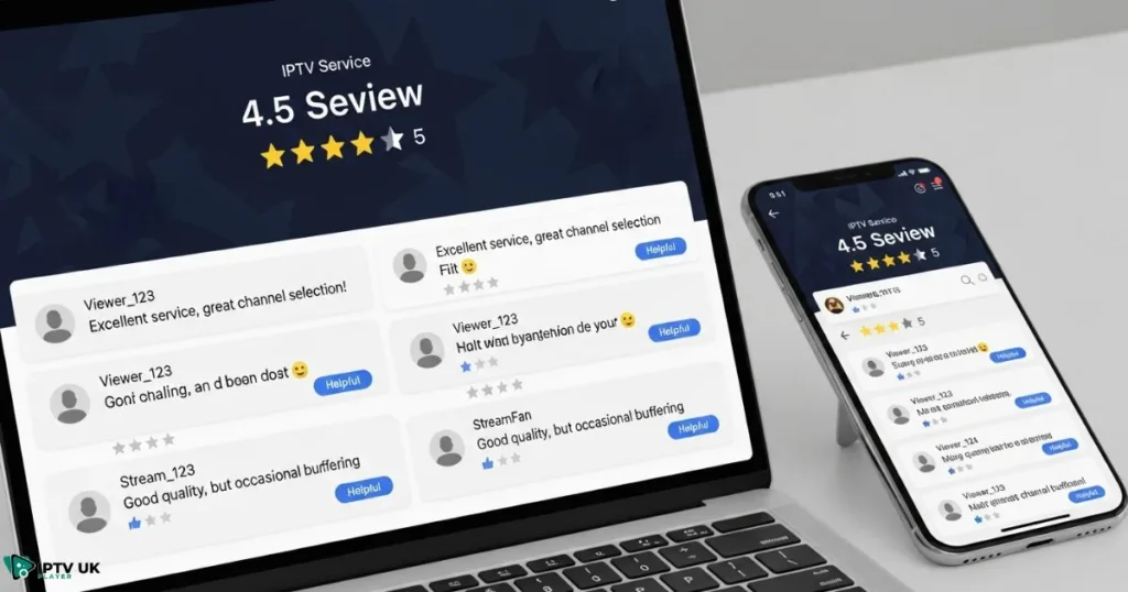IPTV service reviews UK based on real user feedback and ratings