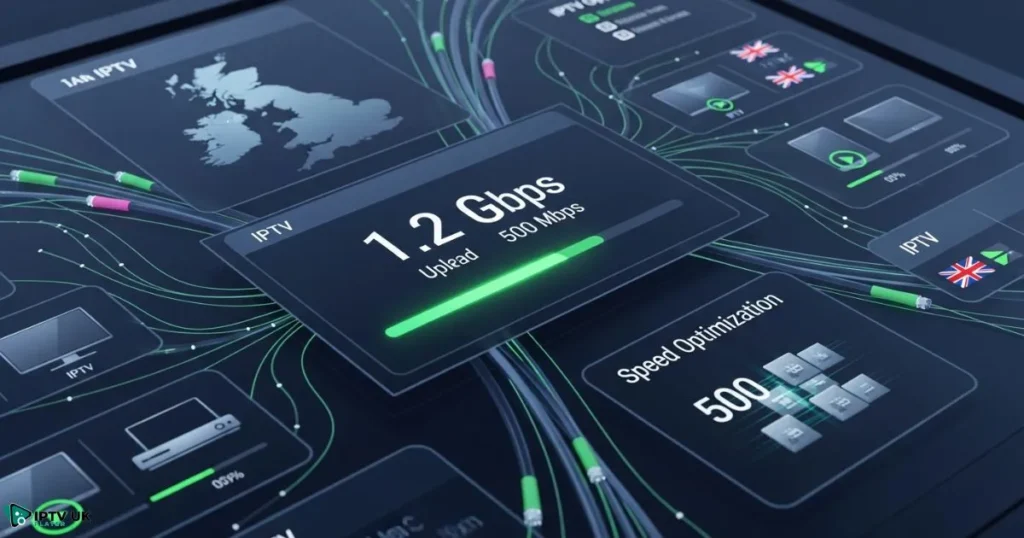 High speed internet setup optimized for uk iptv provider streaming quality