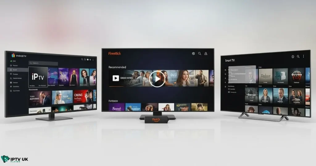 comparing the best free iptv player for firestick and android TV