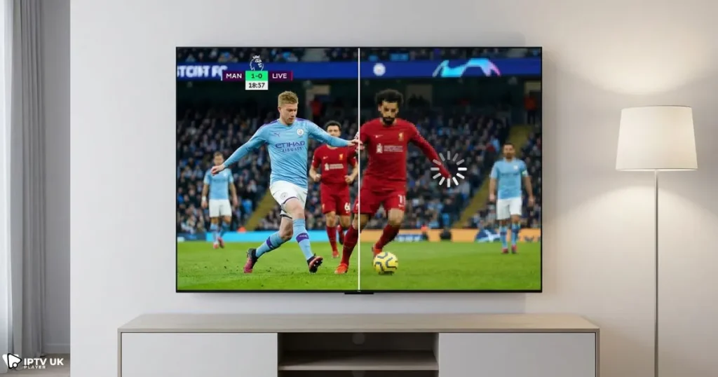High quality IPTV streaming from a reliable IPTV provider UK viewers trust