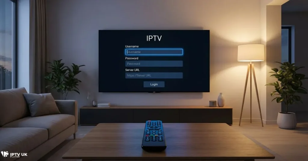 iptv smarters lite setup using Xtream Codes API on smart TV