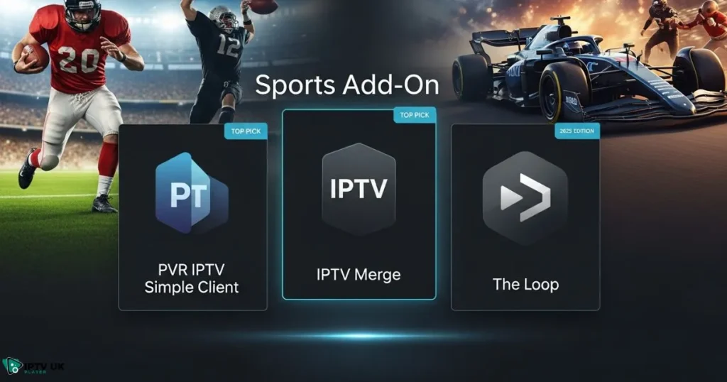 Top Kodi sports add-ons for improved kodi live sports performance.