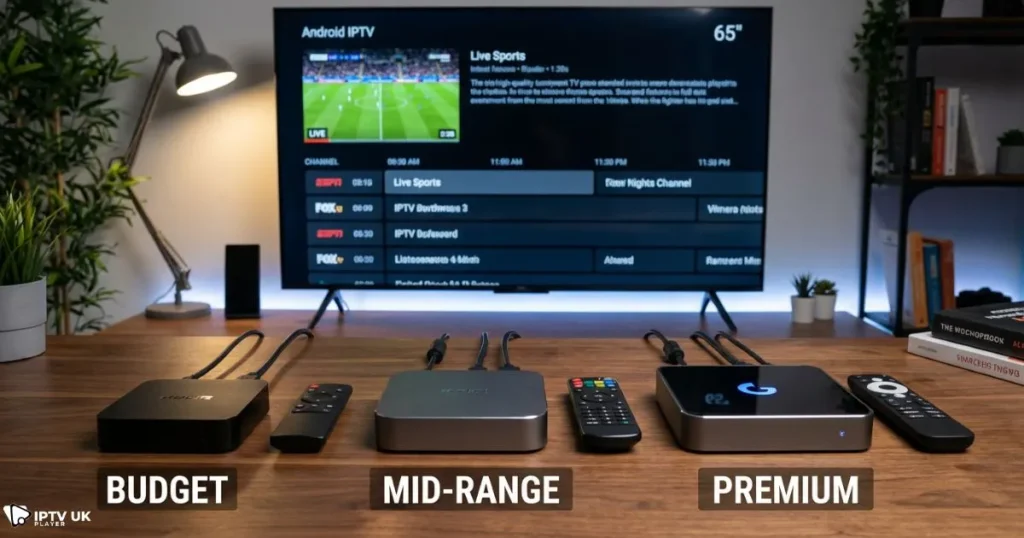 best android box for iptv comparison for smooth and stable streaming