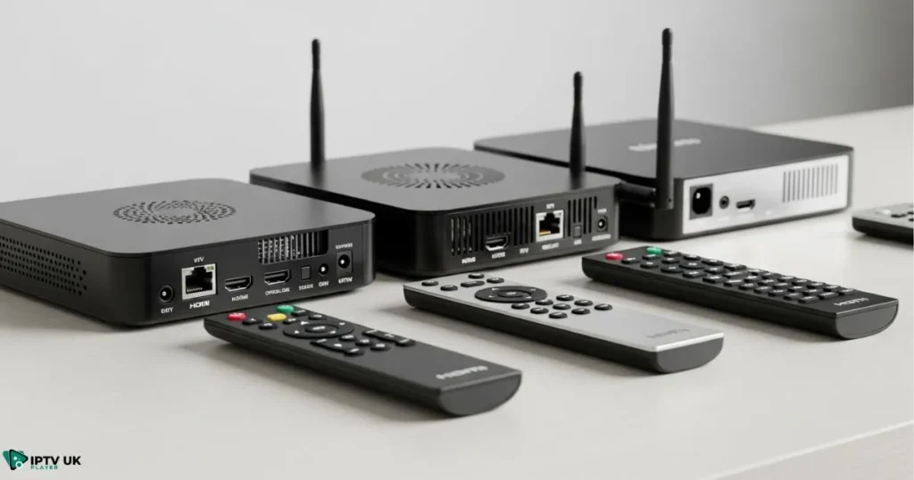 Comparison of features to choose a good iptv box for UK streaming