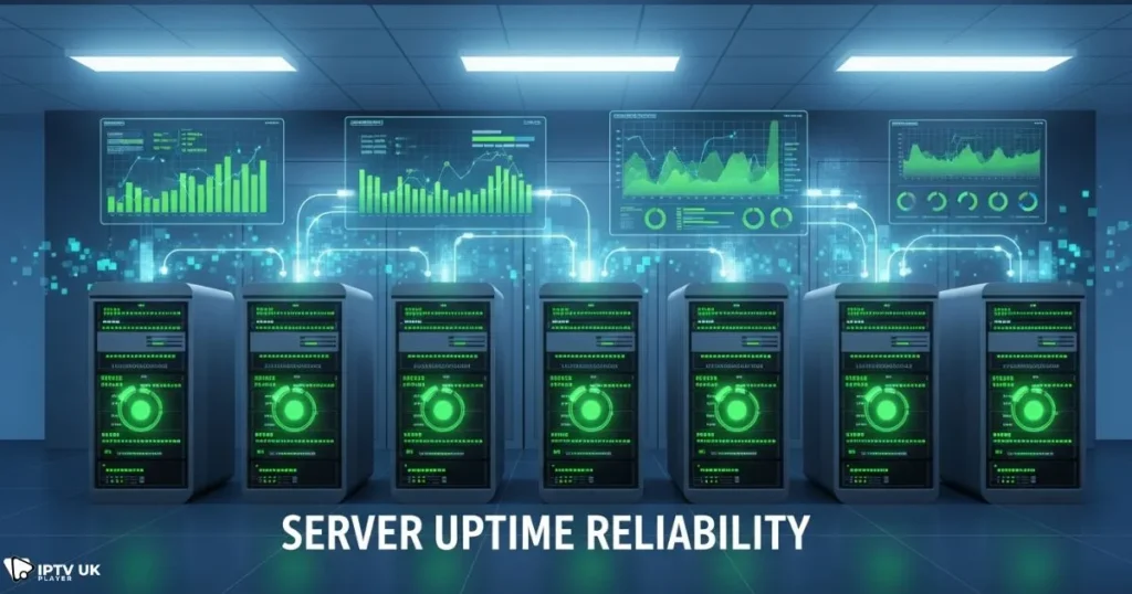 high uptime IPTV infrastructure ensuring 99.9 percent service availability