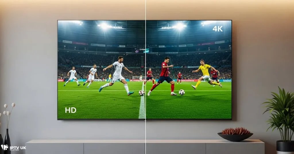 HD 4K IPTV streaming quality delivered by the best IPTV provider