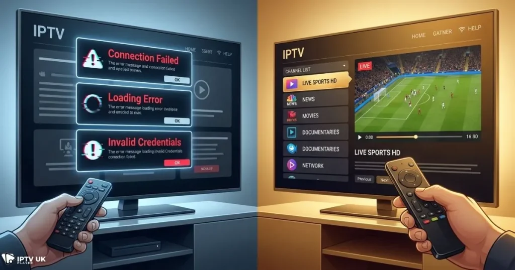 Troubleshooting IPTV sign in issues and resolving IPTV player login errors for smooth streaming.
