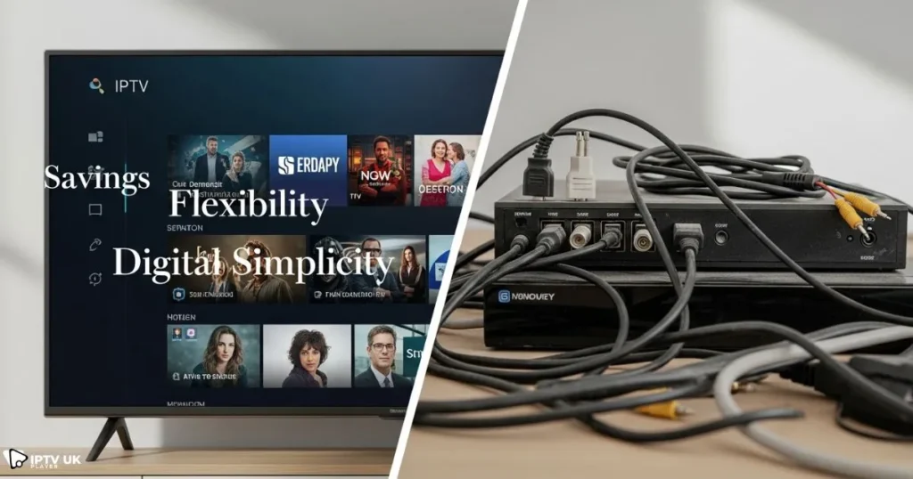 Affordable uk iptv packages compared to traditional cable television