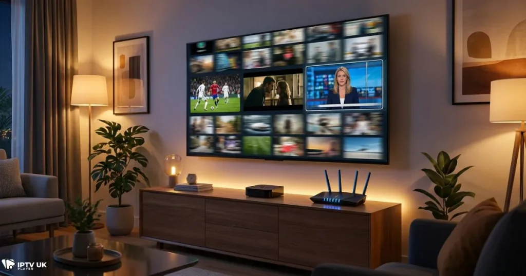 High-quality streaming experience demonstrating the best IPTV for Apple TV with fast channel switching.