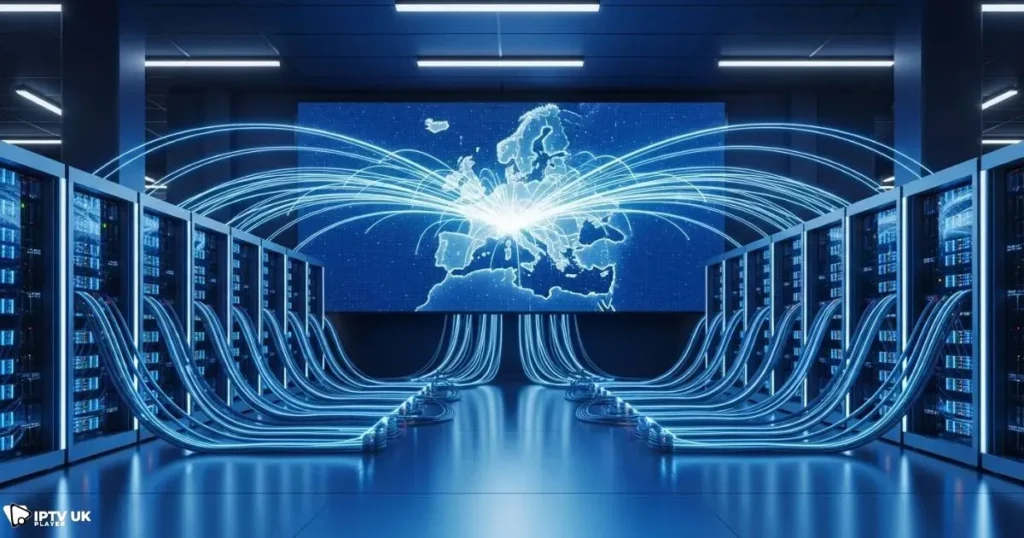 High performance hot iptv server infrastructure delivering stable streaming across the UK