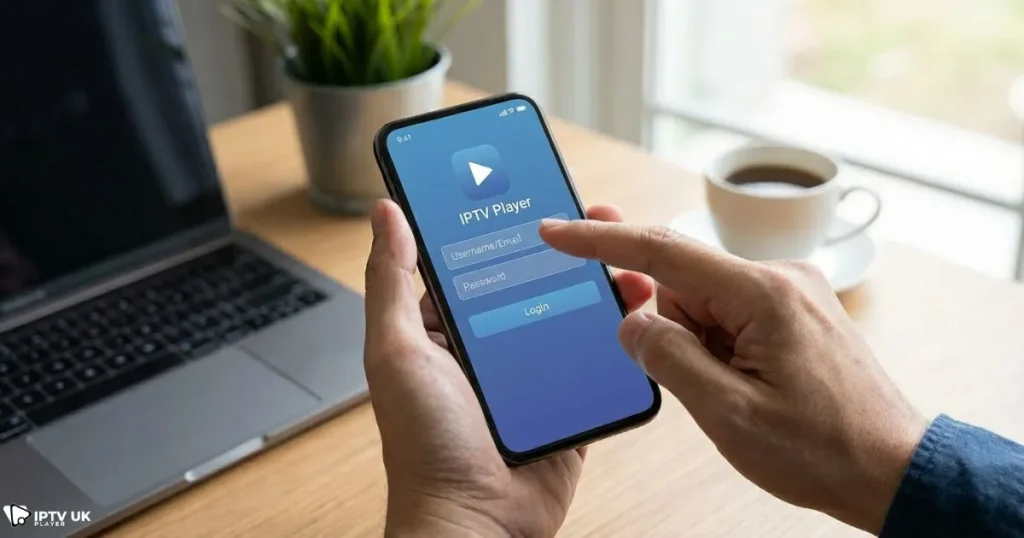 Setting up an IPTV app for Android TV with fast installation and channel loading process.