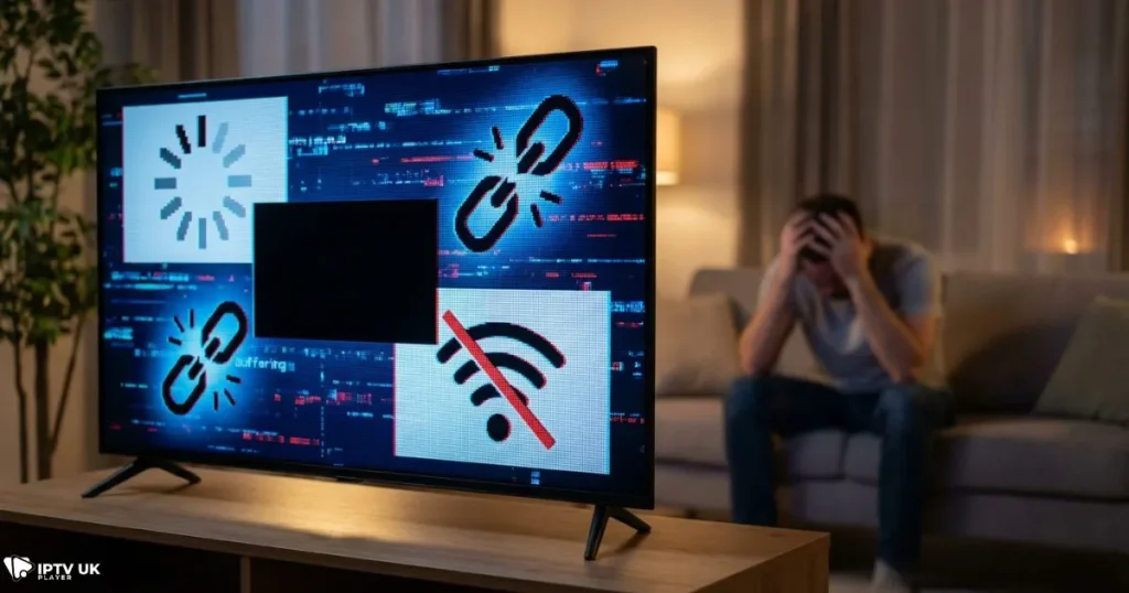 iptv is not working due to buffering and common IPTV errors UK users face