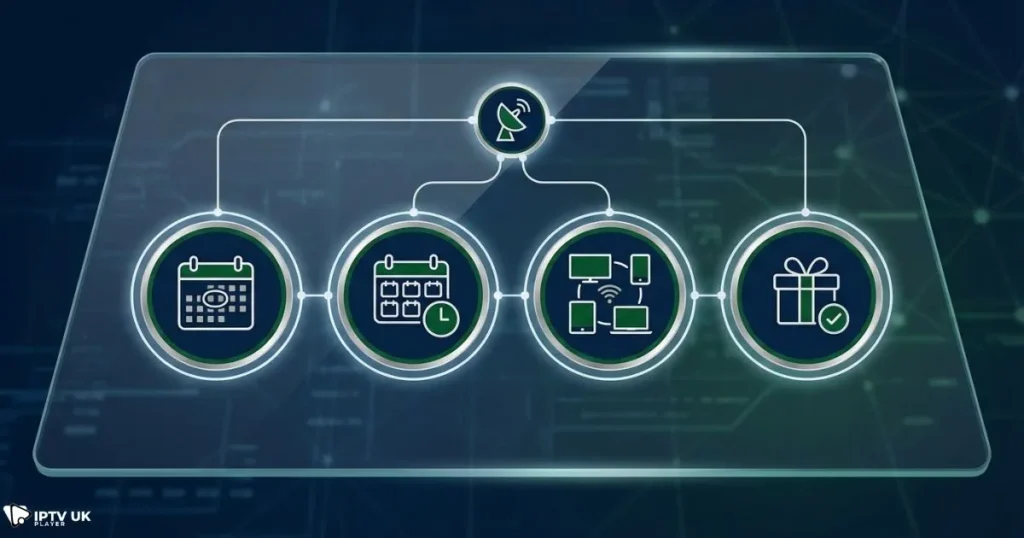 IPTV subscription UK plans with flexible pricing and multi-device access