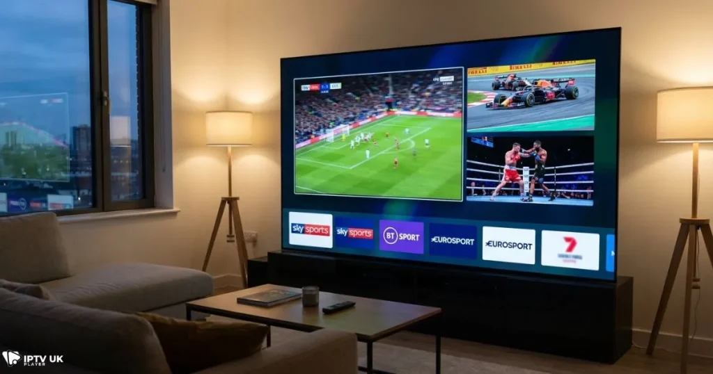 UK IPTV subscription for live sports streaming at home