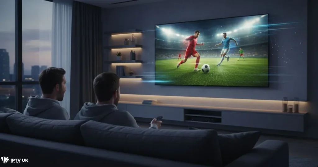 high speed IPTV for live sports streaming without buffering or delay