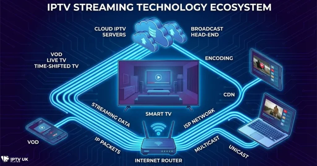 how premium IPTV solutions stream television through internet servers