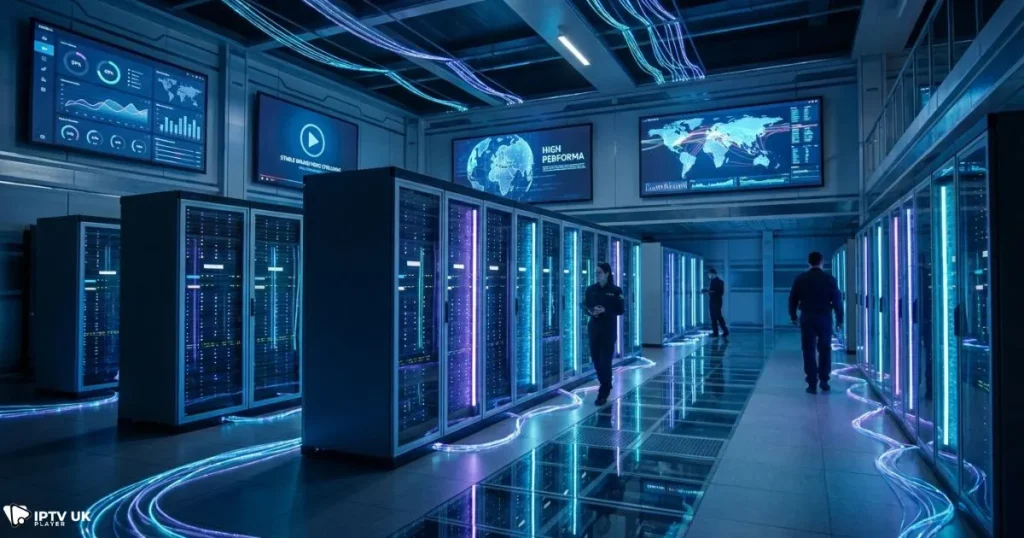 server infrastructure supporting stable iptv streaming performance