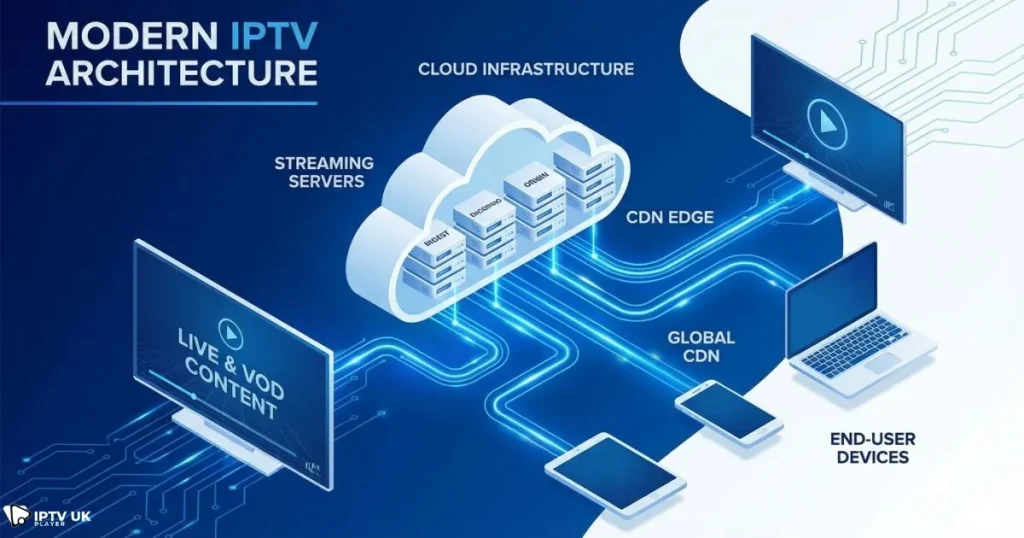 How iptv servers deliver live TV and streaming content to multiple devices
