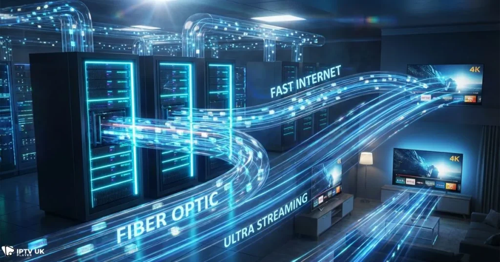 Fast iptv servers delivering smooth HD and 4K streaming performance