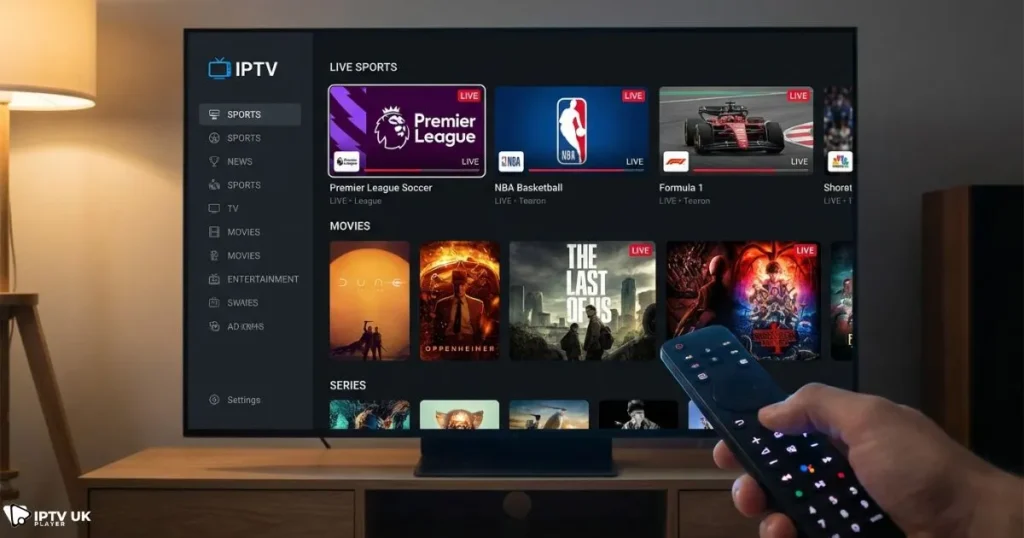features of the best uk iptv subscription including hd channels and sports streaming