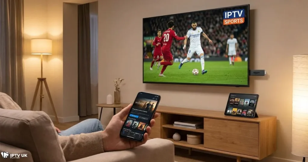 devices compatible with high quality IPTV UK streaming services