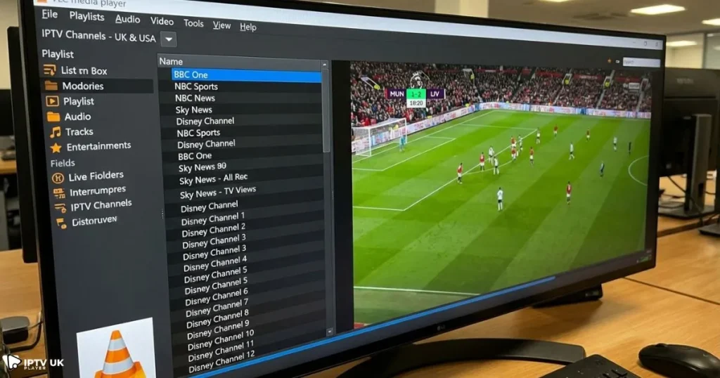 watch iptv on computer using VLC media player