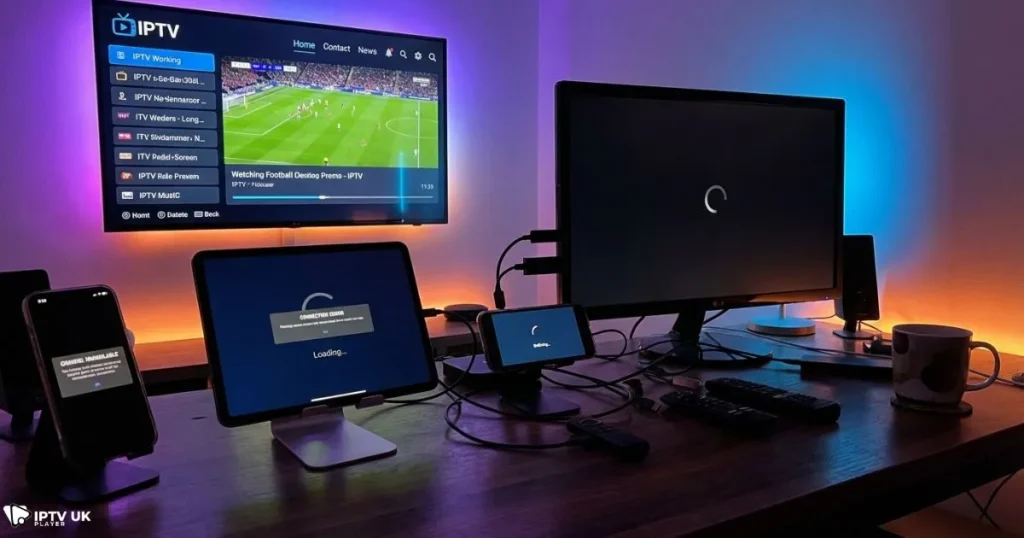 iptv app not working across multiple devices comparison