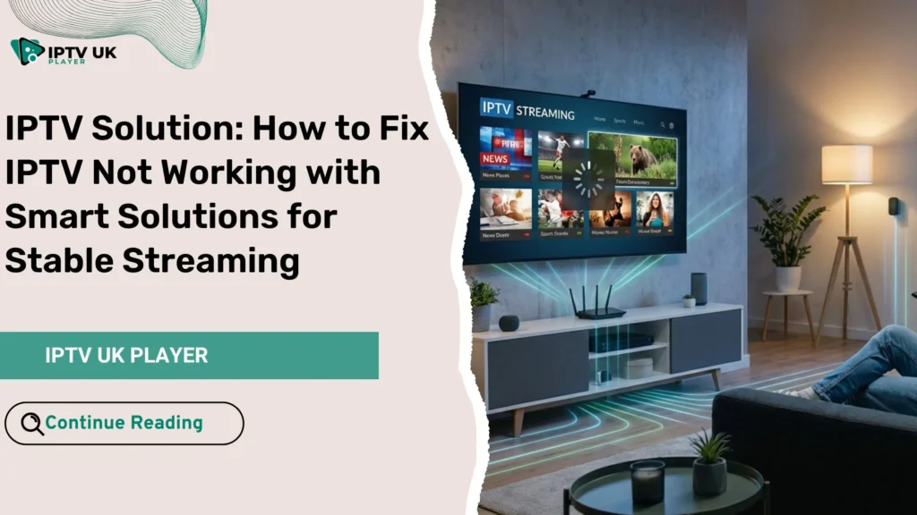 iptv solution for stable streaming on smart tv without buffering