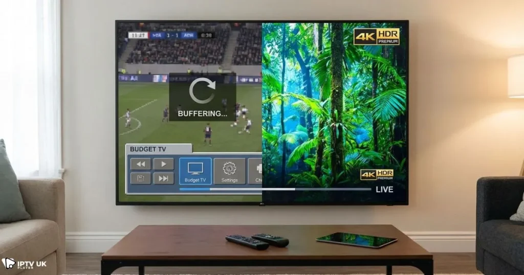 Comparing best IPTV UK services with high quality streaming