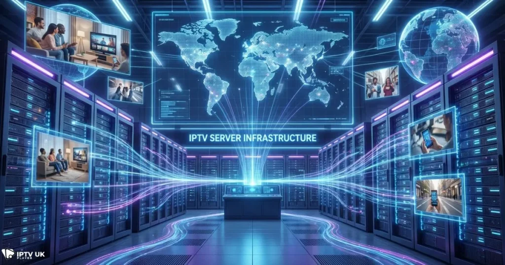 iptv server solution using powerful streaming servers for stable IPTV service