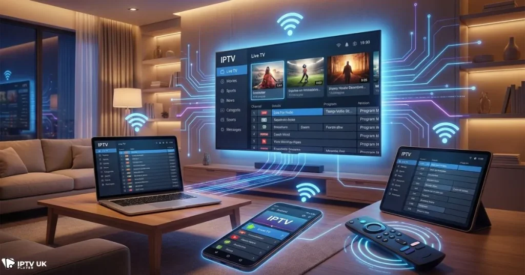 free iptv player for android and smart tv streaming on multiple devices